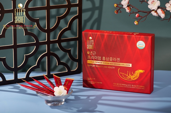 Hồng sâm Collagen đẹp da, chống lão hóa, tăng đề kháng Elly’s Secret Hàn Quốc